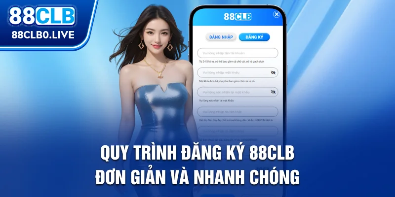 Quy trình đăng ký 88Clb đơn giản và nhanh chóng